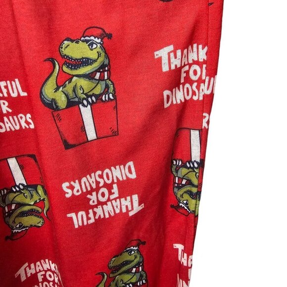 Cat & Jack Boys' 2pc Christmas Dino Long Sleeve Pajama Set - Picture 6 of 7